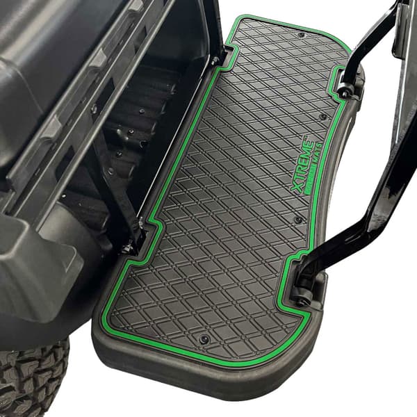 Xtreme Floor Mats for MadJax Genesis 250/300 Rear Seat Kits ‚Äì Black/Lime Green