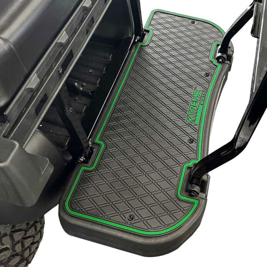 Xtreme Floor Mats for MadJax Genesis 250/300 Rear Seat Kits ‚Äì Black/Lime Green