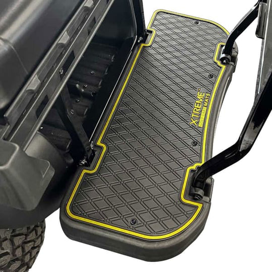 Xtreme Floor Mats for MadJax Genesis 250/300 Rear Seat Kits ‚Äì Black/Neon Yellow