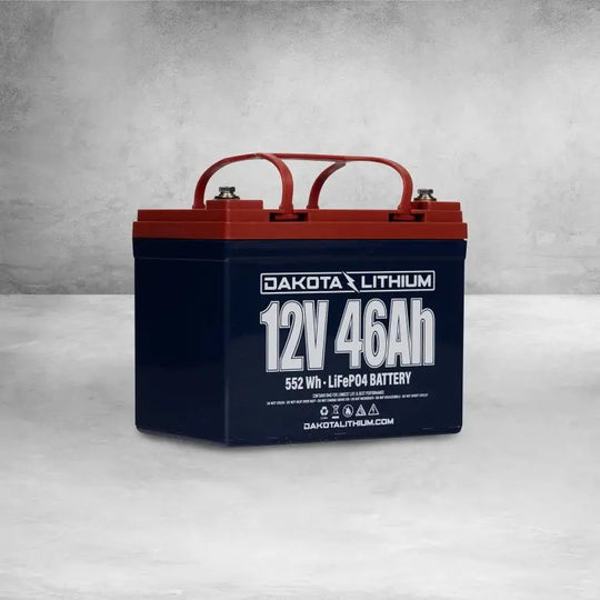 Dakota Lithium 12V 46Ah Deep Cycle U1 LiFePO4 Battery