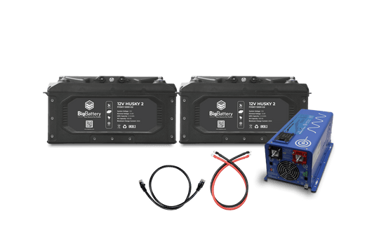 Big Battery 12V 2X HUSKY 2 KIT – AIMS