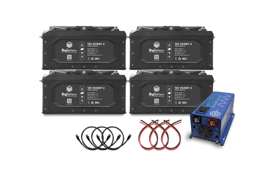 Big Battery 12V 4X HUSKY 2 KIT – AIMS