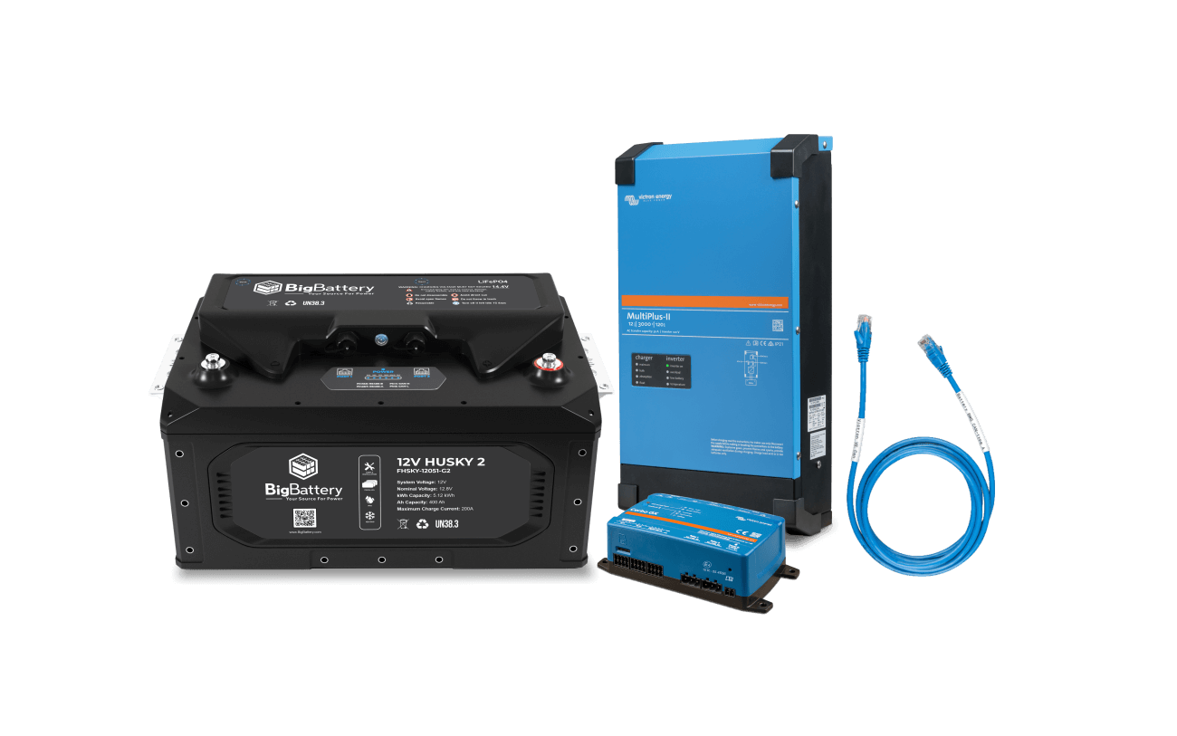 Big Battery 12V 1X HUSKY 2 KIT – Victron