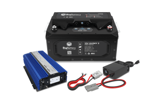 Big Battery 12V 1X HUSKY 2 KIT – AIMS + CHARGER