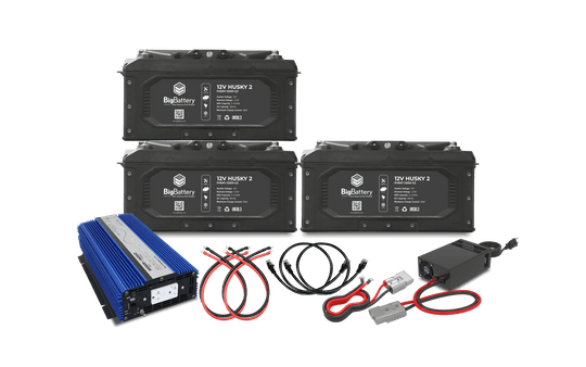 Big Battery 12V 3X HUSKY 2 KIT – AIMS + CHARGER