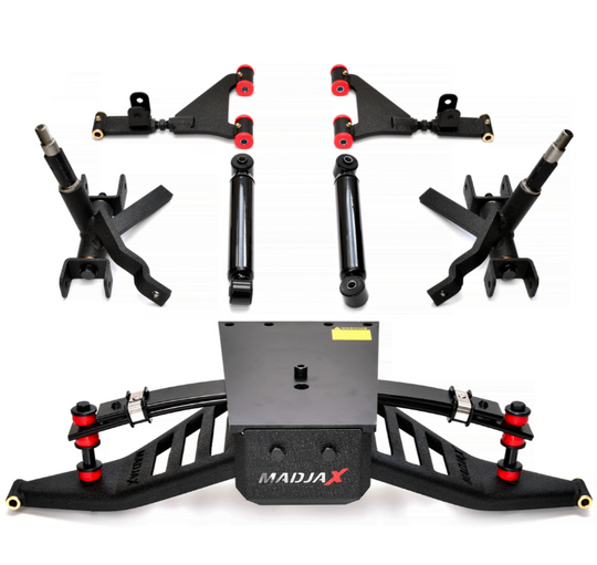 EZGO RXV Electric 4" MadJax King Bolt Lift Kit 2013.5 to 2022