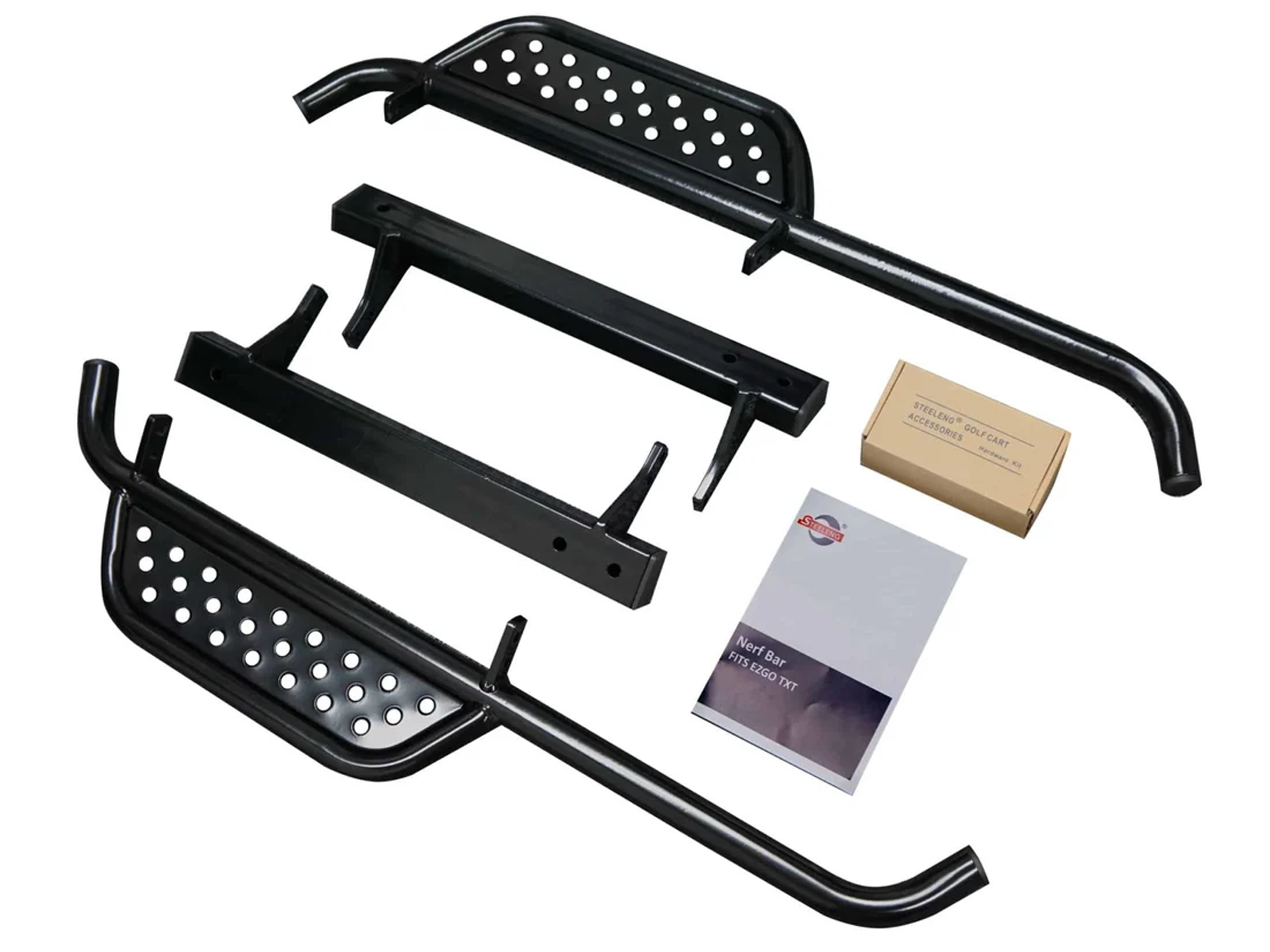 SGC Nerf Bars (Running Boards) for EZGO TXT (set of 2) - NBTX01