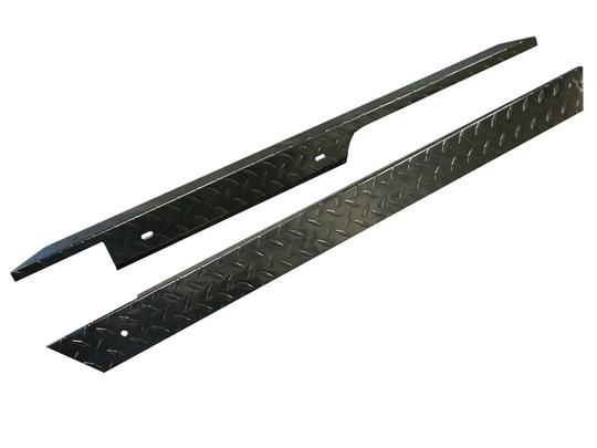Rocker Panels Black Powder Coated Aluminum Diamond Plate for EZGO TXT (1996-2013) (set of 2) - RPTX02