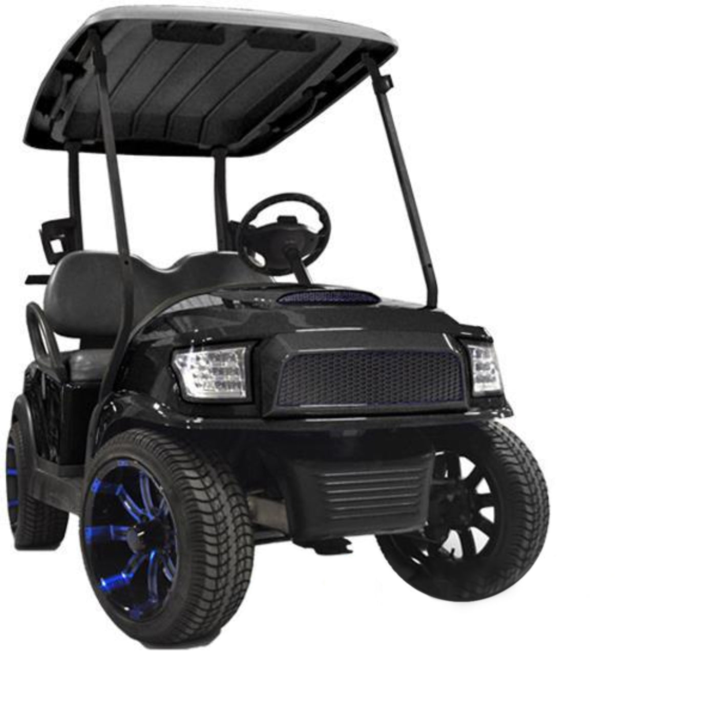 Club Car Precedent ALPHA Street Front Cowl Kit in Black (Years 2004-Up)