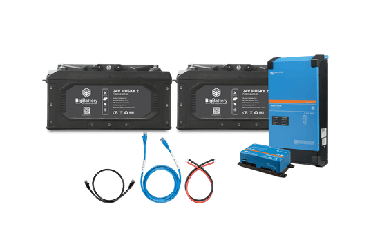 Big Battery 24V 2X HUSKY 2 KIT – Victron