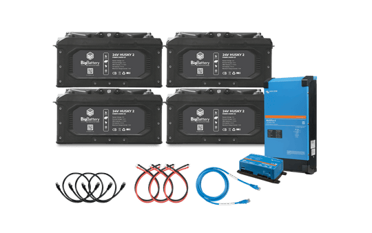 Big Battery 24V 4X HUSKY 2 KIT – Victron
