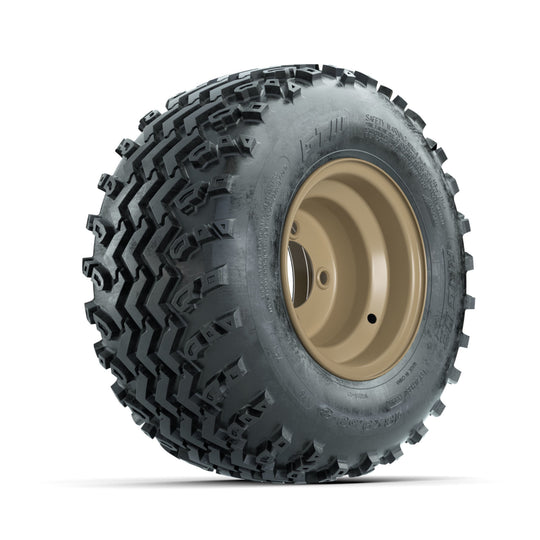 GTW Steel Stone Grey Centered 8 in Wheels with 18x9.50-8 Rogue All Terrain Tires ‚Äì Full Set