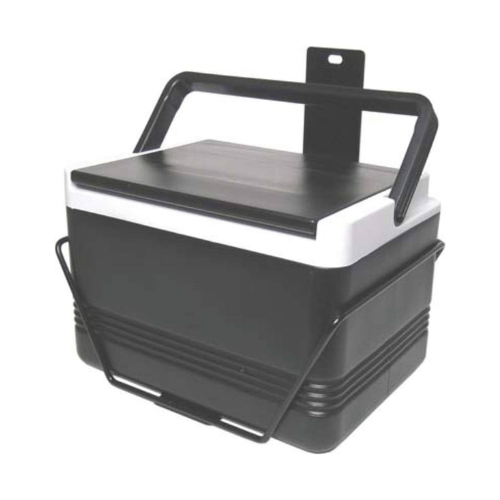 12-Pack Cooler with Rear Fender Mounting Basket