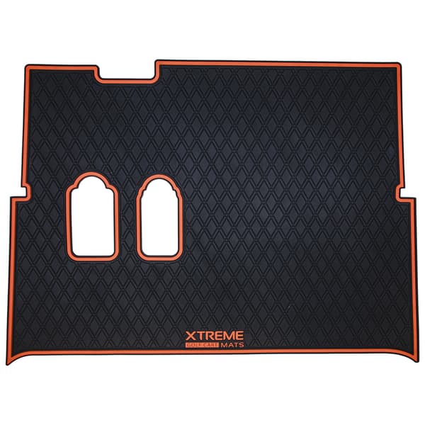 Xtreme Floor Mats for MadJax XSeries 2024-Up ‚Äì Black/Vivid Orange Metallic