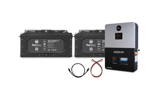 Big Battery 48V 2X HUSKY 2 KIT – EG4 6K OFF-GRID INVERTER