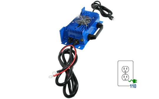 36V 25A Charger (43.2V DC) – Ring Terminals