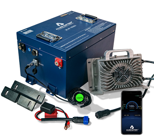 Allied Lithium 36V 105AH Single Bank Golf Cart Battery