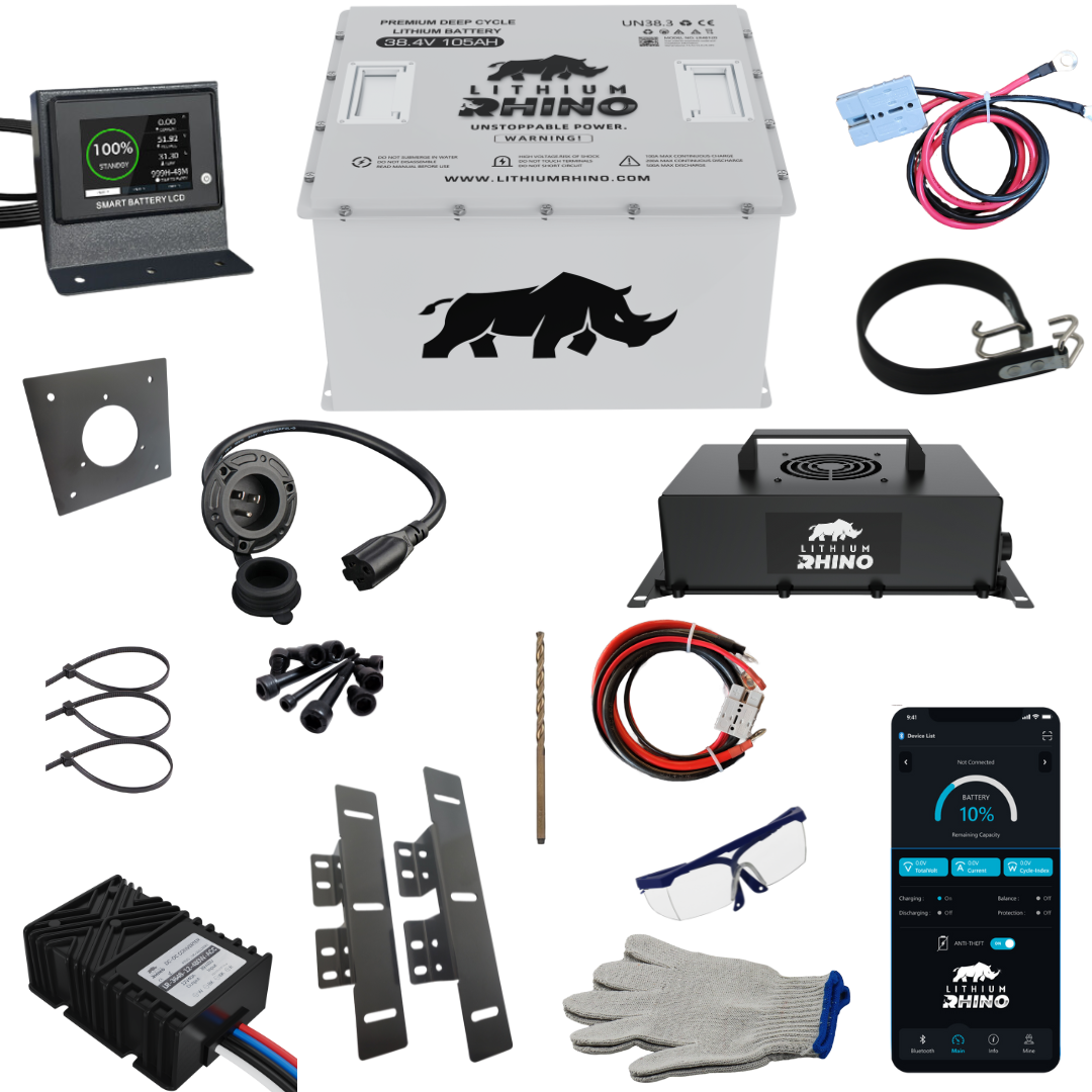 Rhino 36V 105ah Lithium Rhino Conversion Kit