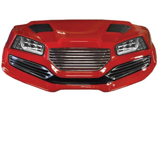 Yamaha G29/Drive HAVOC Street Style Front Cowl Kit in Red (Years 2007-2016)