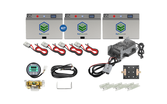 Big Battery 48V 3X FALCON ELITE KIT – LiFePO4 – 183Ah – 9.18kWh