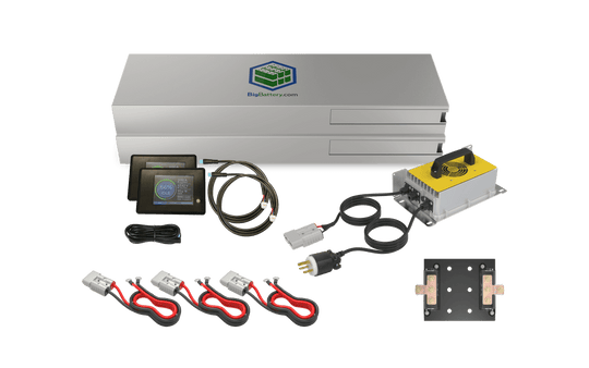 Big Battery 48V 2x MUSTANG Fast Charger Kit – Golf