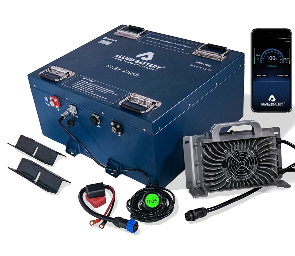 Allied Lithium 48V 210AH Battery Bundle