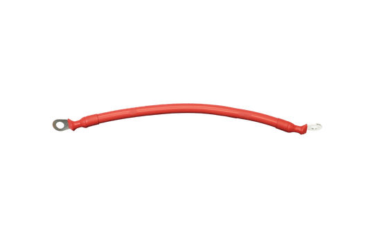 Big Battery 4AWG Red Cable with 11 inches Ring to Ring Terminal