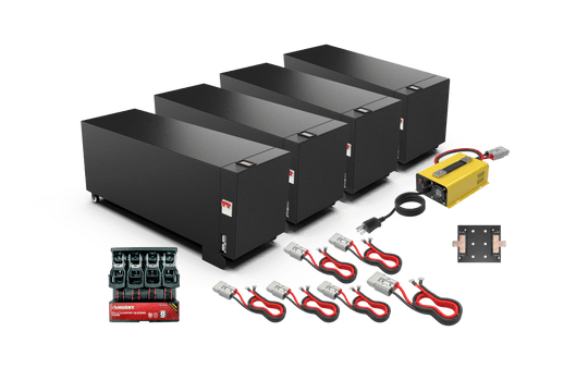 Big Battery 36V 4X GATOR MAX KIT – LiFePO4 – 480Ah – 20kWh