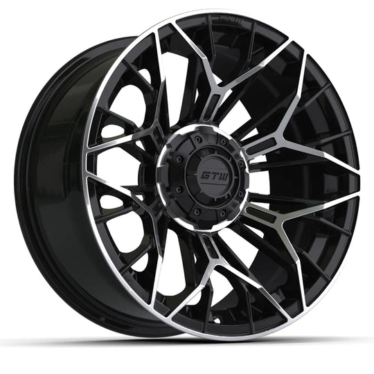 15" GTW Stellar Black & Machined Wheel