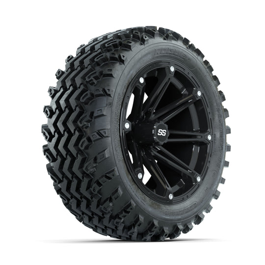 GTW Element Black 14 in Wheels with 23x10.00-14 Rogue All Terrain Tires ‚Äì Full Set