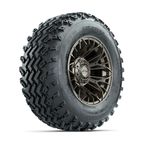 GTW Stellar Matte Bronze 12 in Wheels with 23x10.00-12 Rogue All Terrain Tires ‚Äì Full Set