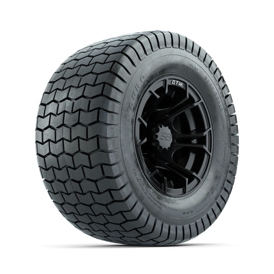 GTW Spyder Matte Black 10 in Wheels with 20x10-10 Duro Soft Street Tires ‚Äì Full Set