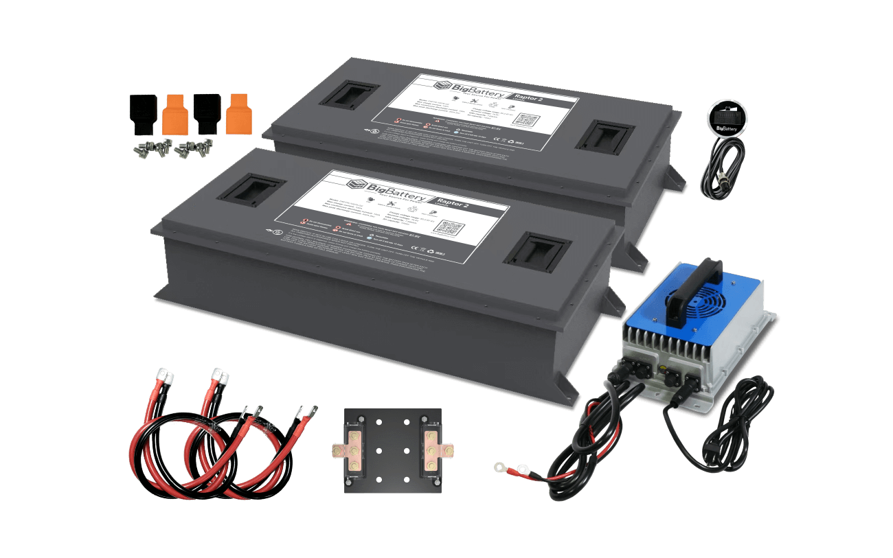 Big Battery 72V 2X RAPTOR 2 KIT