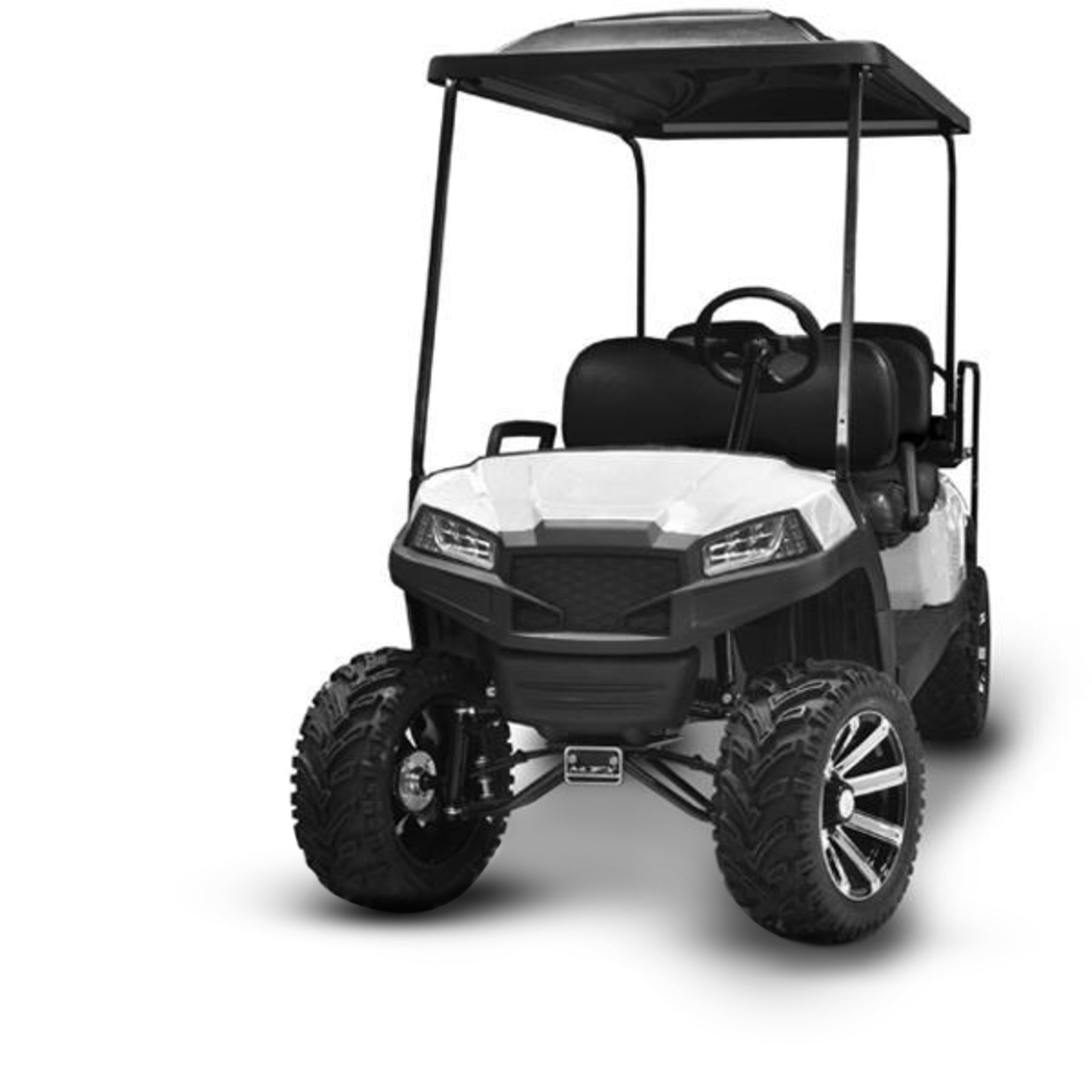 Yamaha G29/Drive HAVOC Off-Road Front Cowl Kit in White (Years 2007-2016)