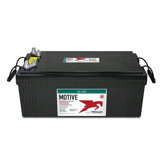 Trojan Motive 8D-AGM 12V 230Ah Group 8D Deep Cycle AGM Battery