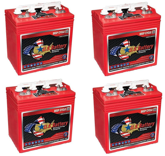 US Battery 8 Volt Golf Cart Battery 8V/170Ah (4 Pack, 32V) - 8VGC XC2