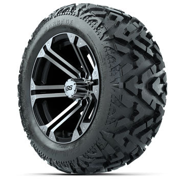 GTW Specter 14 in Wheels with 23 in Barrage Mud Tires - Set of 4