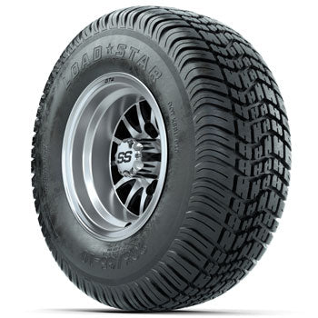 GTW Medusa 10 in Wheels with 205/65-10 Kenda Load Star Tires - Set of 4