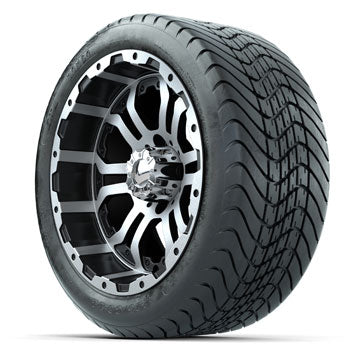 GTW Omega 14 in Wheels with 225/30-14 Mamba Street Tires - Set of 4