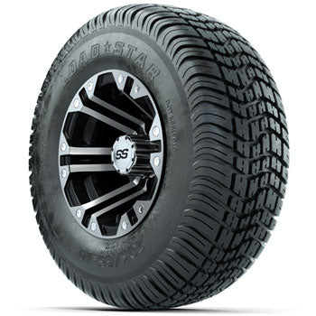 GTW Specter 10 in Wheels with 205/65-10 Kenda Load Star Tires - Set of 4