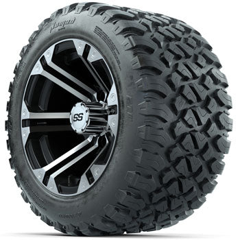 GTW Specter 12 in Wheels with 20x10-R12 Nomad All-Terrain Tires - Set of 4