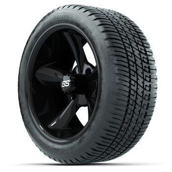GTW Godfather 14 in Wheels with 205/30-14 Fusion Street Tires - Set of 4