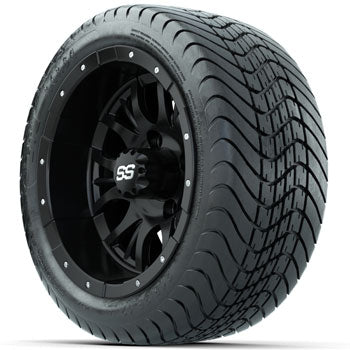 GTW Diesel 12 in Wheels with 215/35-12 Mamba Street Tires - Set of 4
