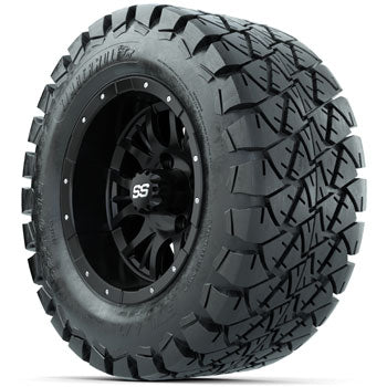 GTW Diesel 12 in Wheels with 22x10-12 Timberwolf All-Terrain Tires - Set of 4