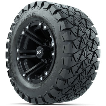 GTW Specter 12 in Wheels with 22x10-12 Timberwolf All-Terrain Tires - Set of 4