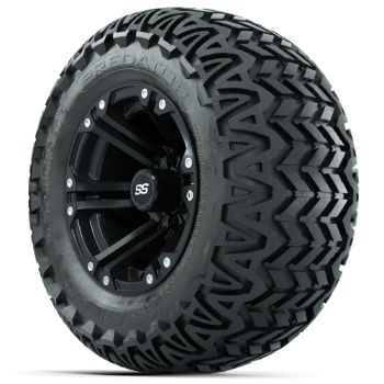 Set of 4 - 12 in GTW Specter Wheels with 23x10.5-12 GTW Predator All-Terrain Tires