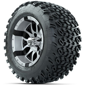GTW Diesel 12 in Wheels with 22x11-12 Duro Desert All-Terrain Tires - Set of 4