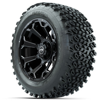 GTW Raven Off-Road 14 in Wheels with 23x10-14 Duro Desert All-Terrain Tires - Set of 4