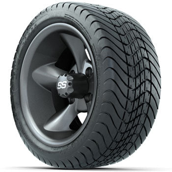 GTW Godfather 12 in Wheels with 215/35-12 Mamba Street Tires - Set of 4