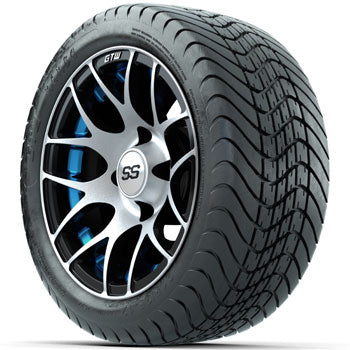 GTW Pursuit 12 in Wheels with 215/35-12 Mamba Street Tires - Set of 4